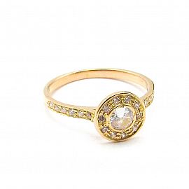 ANILLO CUBICS CENTRO 870 /O.ROJO