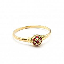 ANILLO FRUTILLA /O.ROJO